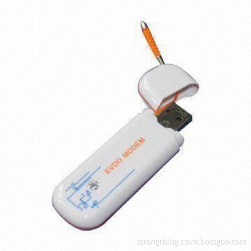 CDMA 1 x EVDO Wireless Modem, Supports Apple's Mac, Google's Android, Measuring 81 x 26 x 11mm
